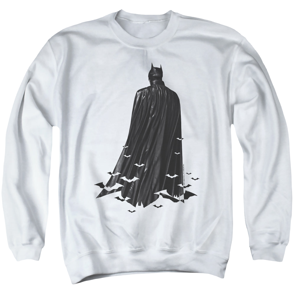 The Batman (2022) Bat Cape - Men's Crewneck Sweatshirt Men's Crewneck Sweatshirt Batman   