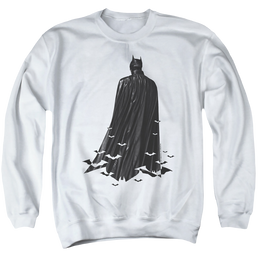 The Batman (2022) Bat Cape - Men's Crewneck Sweatshirt Men's Crewneck Sweatshirt Batman   