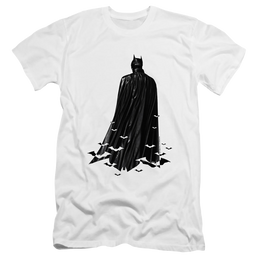 The Batman (2022) Bat Cape - Men's Premium Slim Fit T-Shirt Men's Premium Slim Fit T-Shirt Batman   