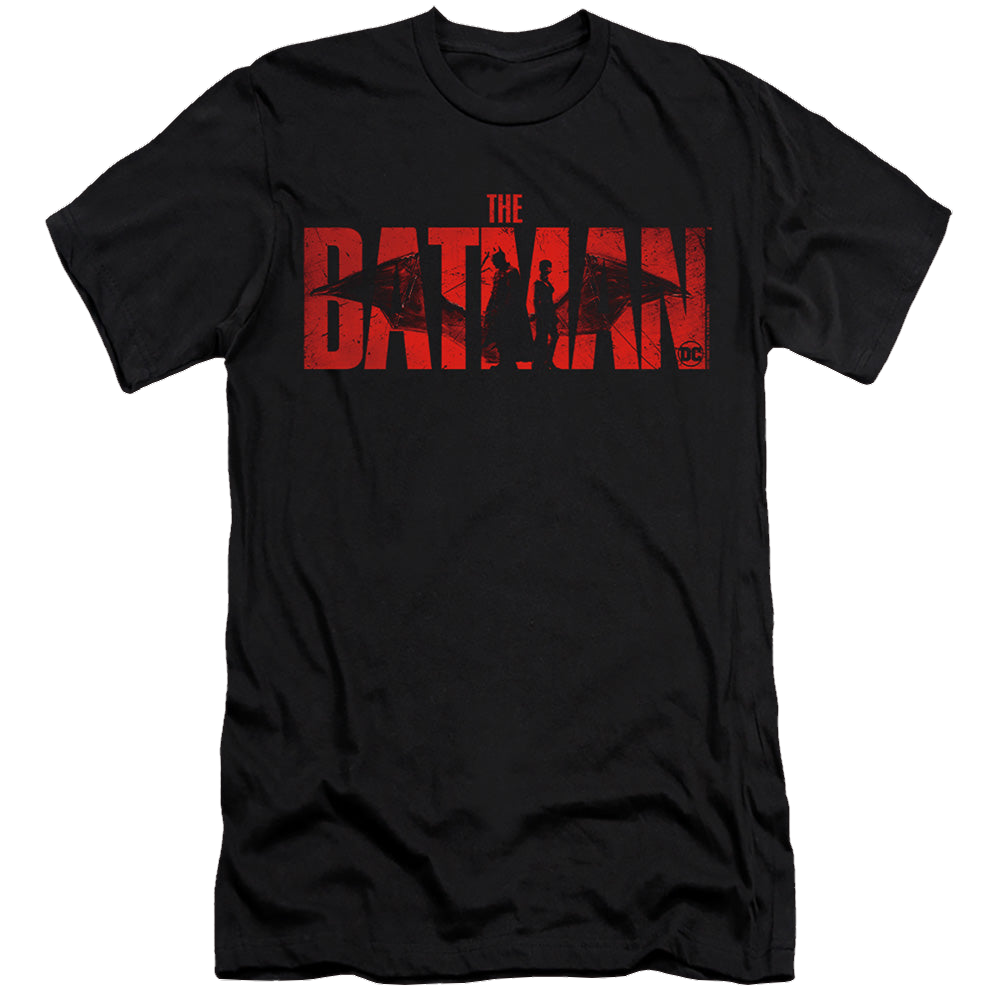 The Batman (2022) And Catwoman - Men's Premium Slim Fit T-Shirt Men's Premium Slim Fit T-Shirt Batman   