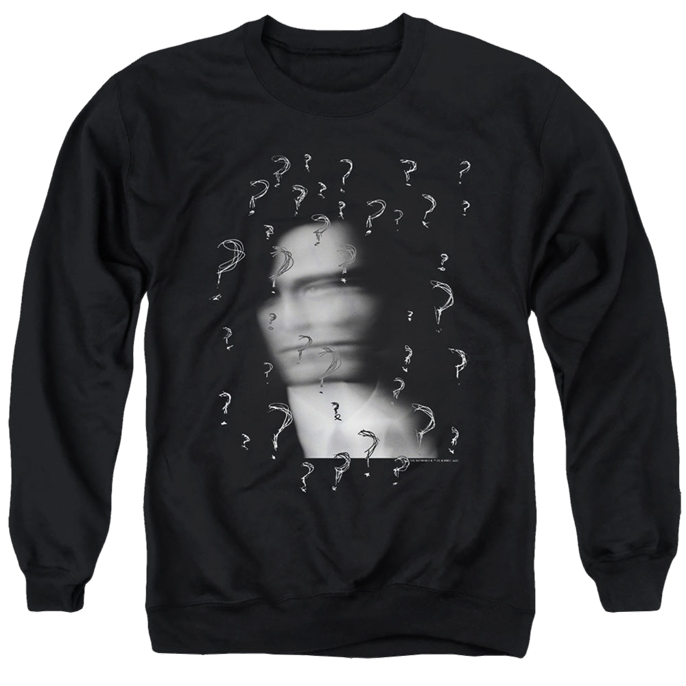 The Batman (2022) The Riddler? - Men's Crewneck Sweatshirt Men's Crewneck Sweatshirt Batman   