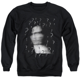 The Batman (2022) The Riddler? - Men's Crewneck Sweatshirt Men's Crewneck Sweatshirt Batman   