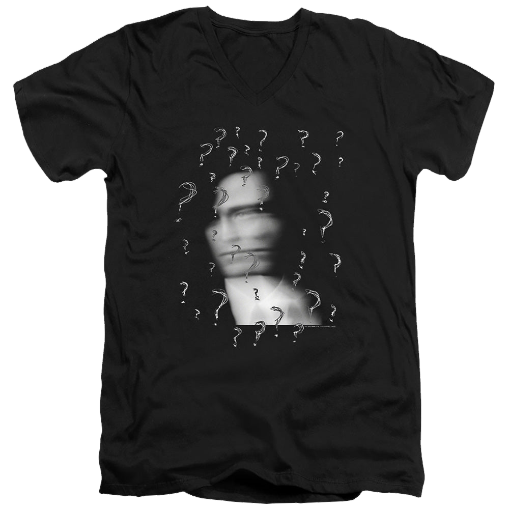 The Batman (2022) The Riddler? - Men's V-Neck T-Shirt Men's V-Neck T-Shirt Batman   