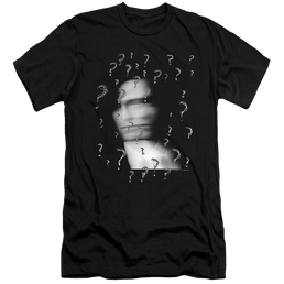 The Batman (2022) The Riddler? - Men's Premium Slim Fit T-Shirt Men's Premium Slim Fit T-Shirt Batman   