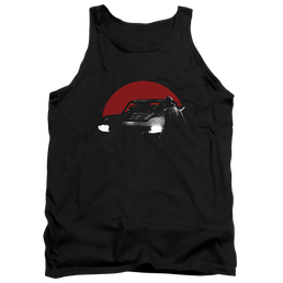 The Batman (2022) Red Moon And Batmobile - Men's Tank Top Men's Tank Batman   