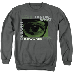The Batman (2022) Become The Riddler - Men's Crewneck Sweatshirt Men's Crewneck Sweatshirt Batman   