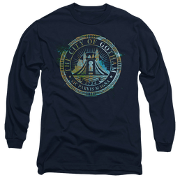The Batman (2022) City Of Gotham - Men's Long Sleeve T-Shirt Men's Long Sleeve T-Shirt Batman   
