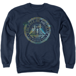 The Batman (2022) City Of Gotham - Men's Crewneck Sweatshirt Men's Crewneck Sweatshirt Batman   