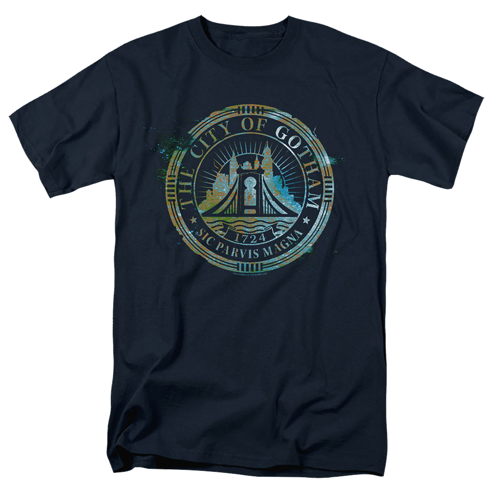 The Batman (2022) City Of Gotham - Men's Regular Fit T-Shirt Men's Regular Fit T-Shirt Batman   