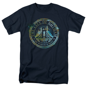 The Batman (2022) City Of Gotham - Men's Regular Fit T-Shirt Men's Regular Fit T-Shirt Batman   