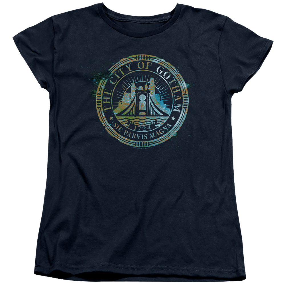 The Batman (2022) City Of Gotham - Women's T-Shirt Women's T-Shirt Batman   