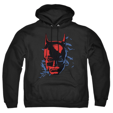 The Batman (2022) Shadowed Headshot - Pullover Hoodie Pullover Hoodie Batman   