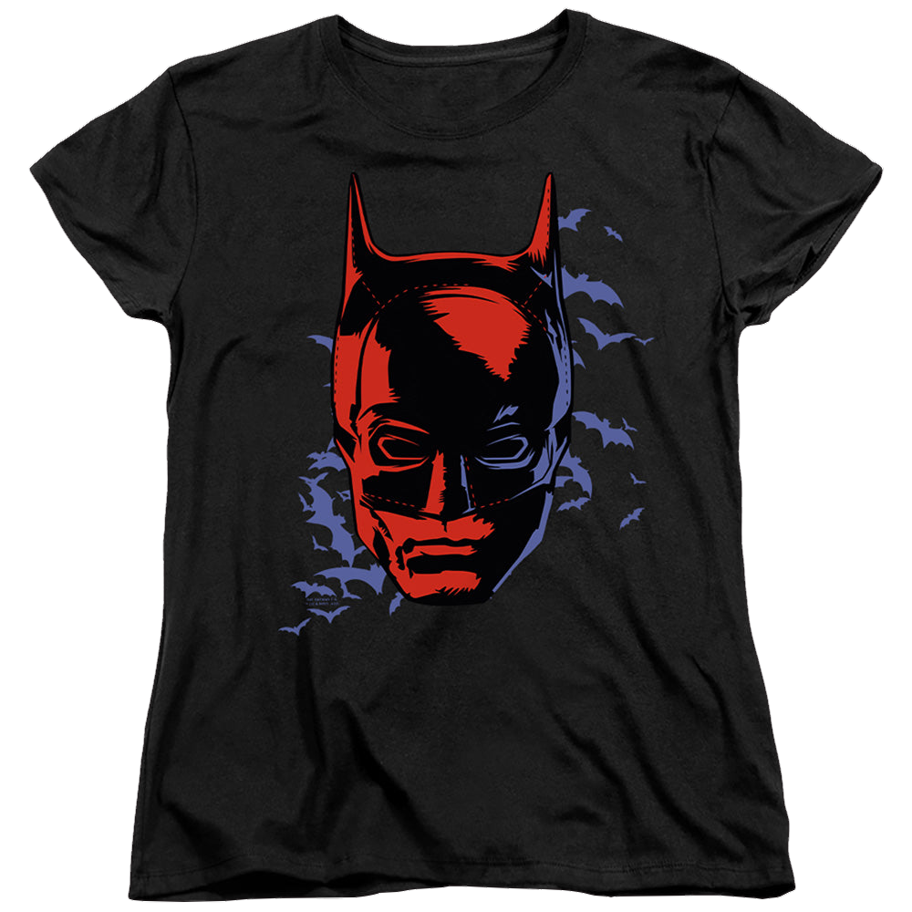 The Batman (2022) Shadowed Headshot - Women's T-Shirt Women's T-Shirt Batman   