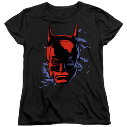 The Batman (2022) Shadowed Headshot - Women's T-Shirt Women's T-Shirt Batman   