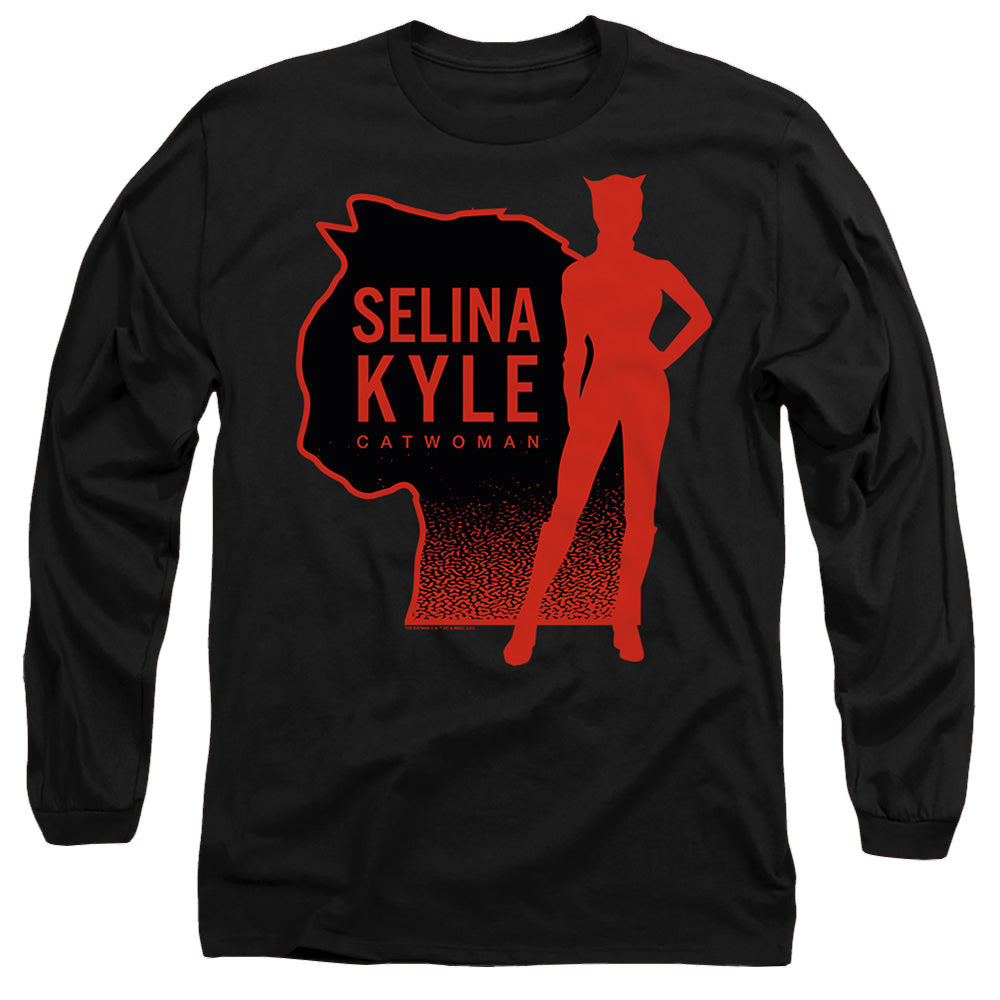 The Batman (2022) Selina Kyle Catwoman - Men's Long Sleeve T-Shirt Men's Long Sleeve T-Shirt Batman   