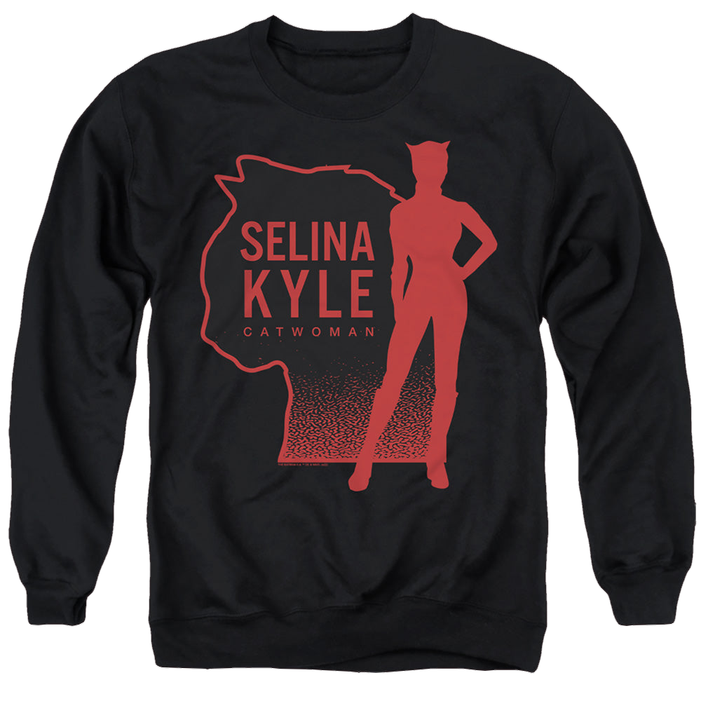 The Batman (2022) Selina Kyle Catwoman - Men's Crewneck Sweatshirt Men's Crewneck Sweatshirt Batman   