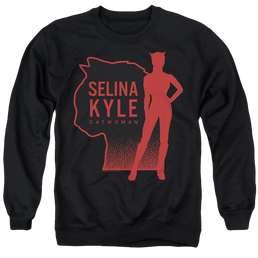 The Batman (2022) Selina Kyle Catwoman - Men's Crewneck Sweatshirt Men's Crewneck Sweatshirt Batman   