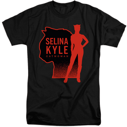 The Batman (2022) Selina Kyle Catwoman - Men's Tall Fit T-Shirt Men's Tall Fit T-Shirt Batman   
