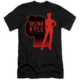 The Batman (2022) Selina Kyle Catwoman - Men's Premium Slim Fit T-Shirt Men's Premium Slim Fit T-Shirt Batman   