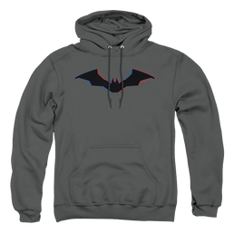 The Batman (2022) Tri-Color Bat Silhouette - Pullover Hoodie Pullover Hoodie Batman   