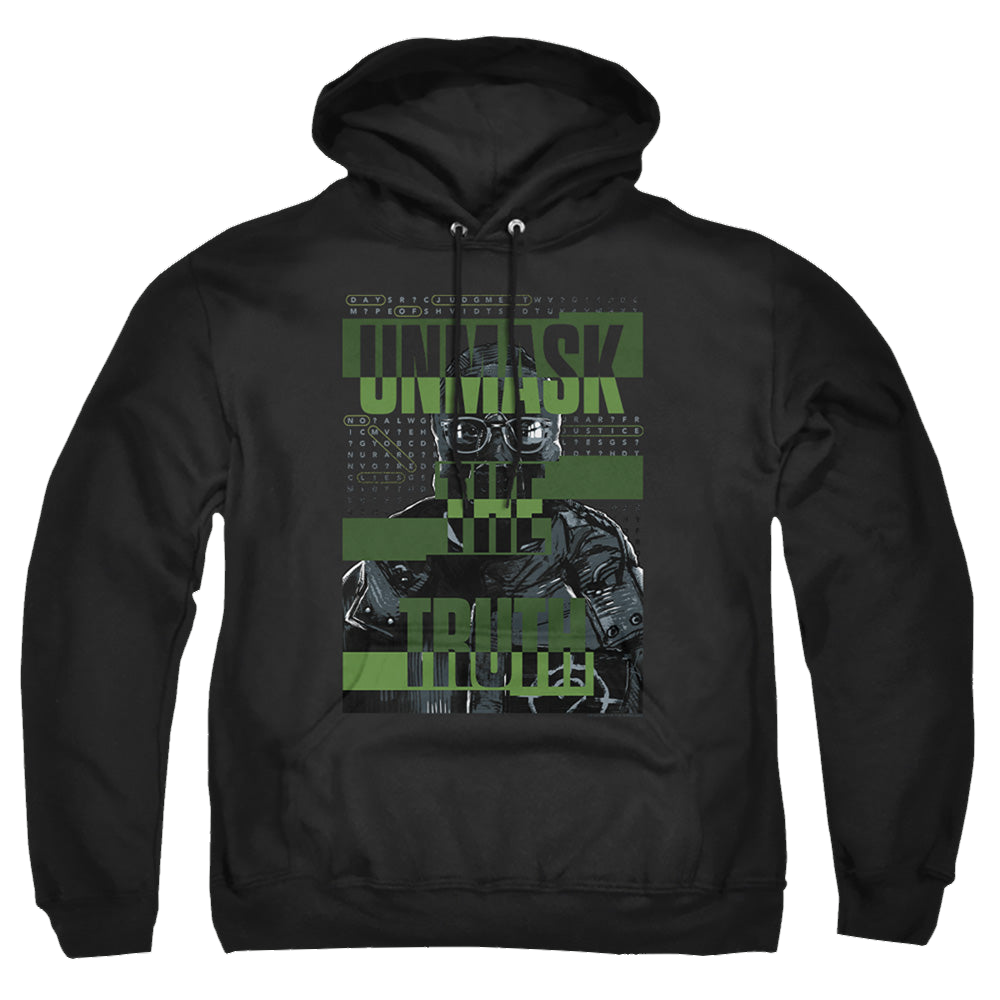 The Batman (2022) Unmask The Truth - Pullover Hoodie Pullover Hoodie Batman   