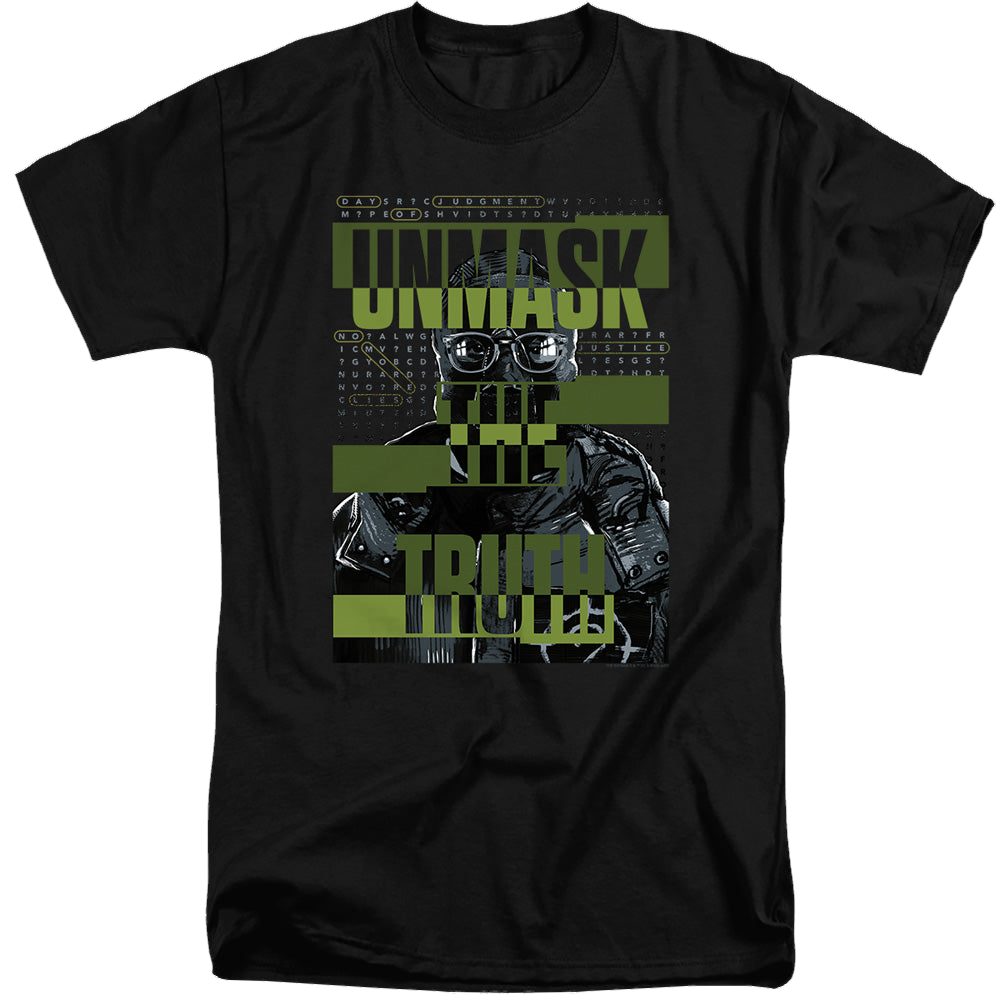 The Batman (2022) Unmask The Truth - Men's Tall Fit T-Shirt Men's Tall Fit T-Shirt Batman   
