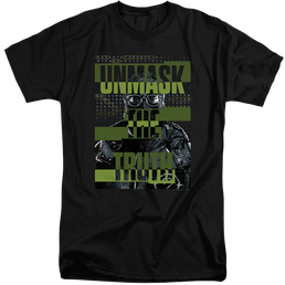 The Batman (2022) Unmask The Truth - Men's Tall Fit T-Shirt Men's Tall Fit T-Shirt Batman   