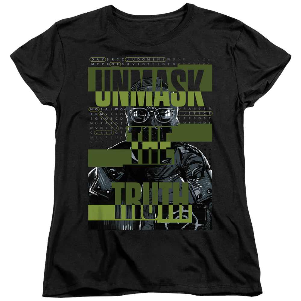 The Batman (2022) Unmask The Truth - Women's T-Shirt Women's T-Shirt Batman   