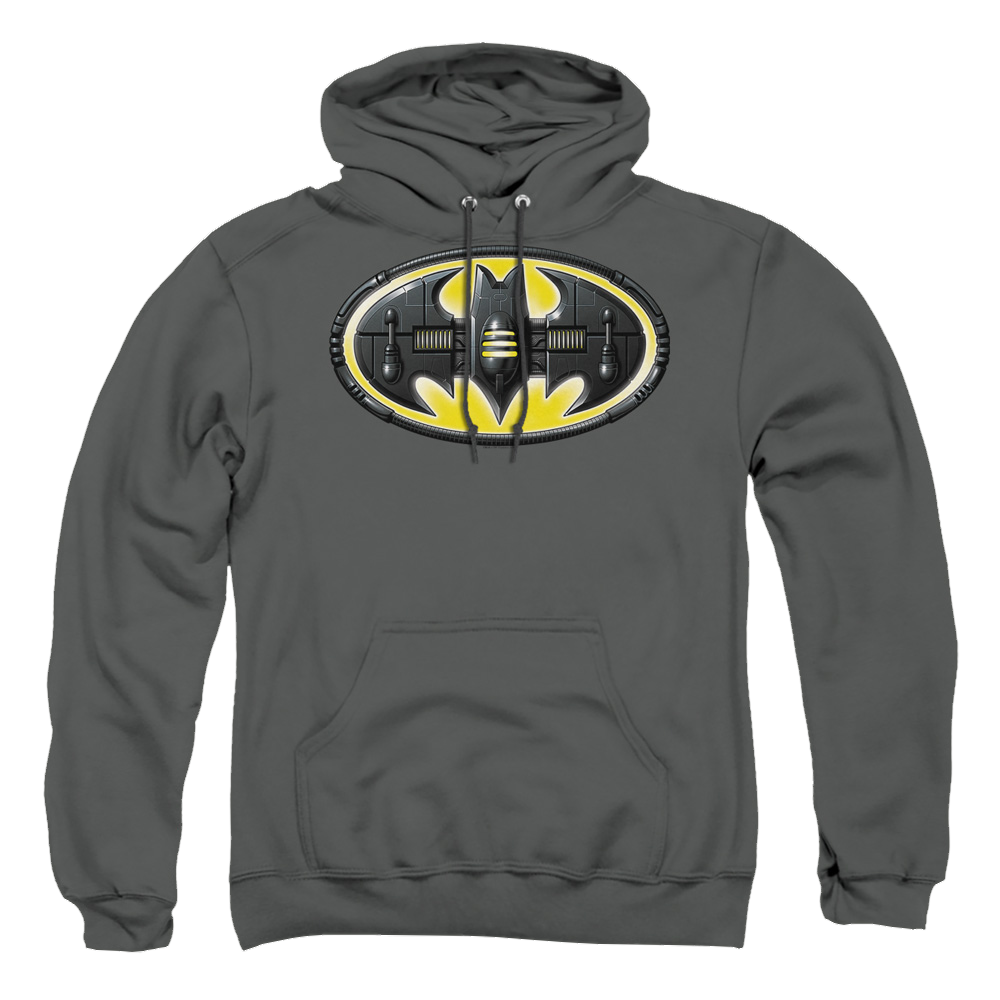 Batman Bat Mech Logo - Pullover Hoodie Pullover Hoodie Batman   