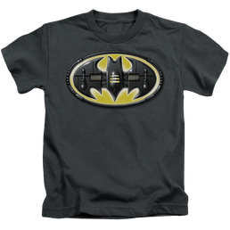 DC Batman Bat Mech Logo - Kid's T-Shirt Kid's T-Shirt (Ages 4-7) Batman   