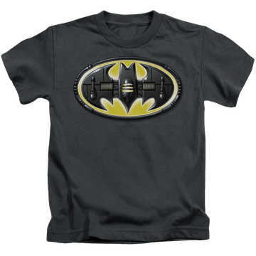 DC Batman Bat Mech Logo - Kid's T-Shirt Kid's T-Shirt (Ages 4-7) Batman   
