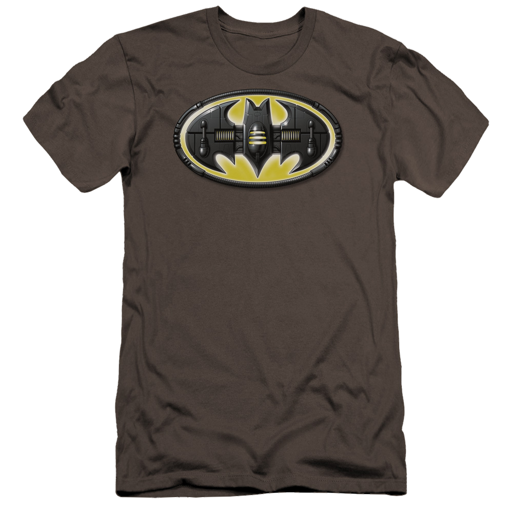 Batman Bat Mech Logo - Men's Premium Slim Fit T-Shirt Men's Premium Slim Fit T-Shirt Batman   