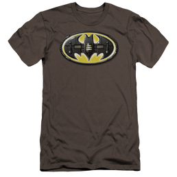 Batman Bat Mech Logo - Men's Premium Slim Fit T-Shirt Men's Premium Slim Fit T-Shirt Batman   