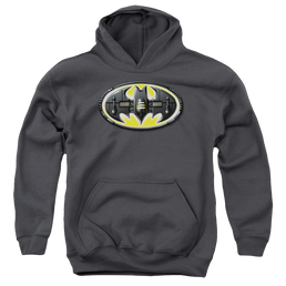DC Batman Bat Mech Logo - Youth Hoodie Youth Hoodie (Ages 8-12) Batman   