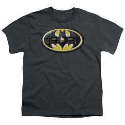 DC Batman Bat Mech Logo - Youth T-Shirt Youth T-Shirt (Ages 8-12) Batman   