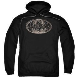 Batman Bio Mech Bat Shield - Pullover Hoodie Pullover Hoodie Batman   