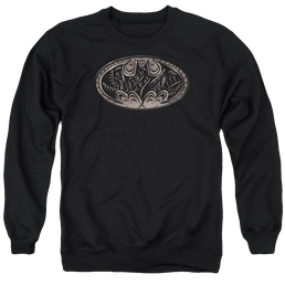 Batman Bio Mech Bat Shield - Men's Crewneck Sweatshirt Men's Crewneck Sweatshirt Batman   