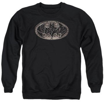 Batman Bio Mech Bat Shield - Men's Crewneck Sweatshirt Men's Crewneck Sweatshirt Batman   