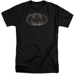 Batman Bio Mech Bat Shield - Men's Tall Fit T-Shirt Men's Tall Fit T-Shirt Batman   