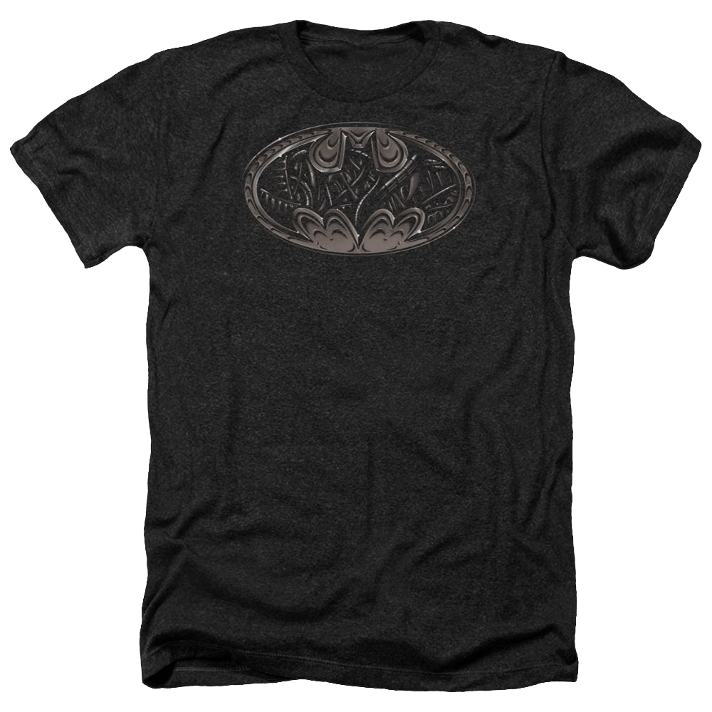 Batman Bio Mech Bat Shield - Men's Heather T-Shirt Men's Heather T-Shirt Batman   