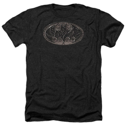 Batman Bio Mech Bat Shield - Men's Heather T-Shirt Men's Heather T-Shirt Batman   