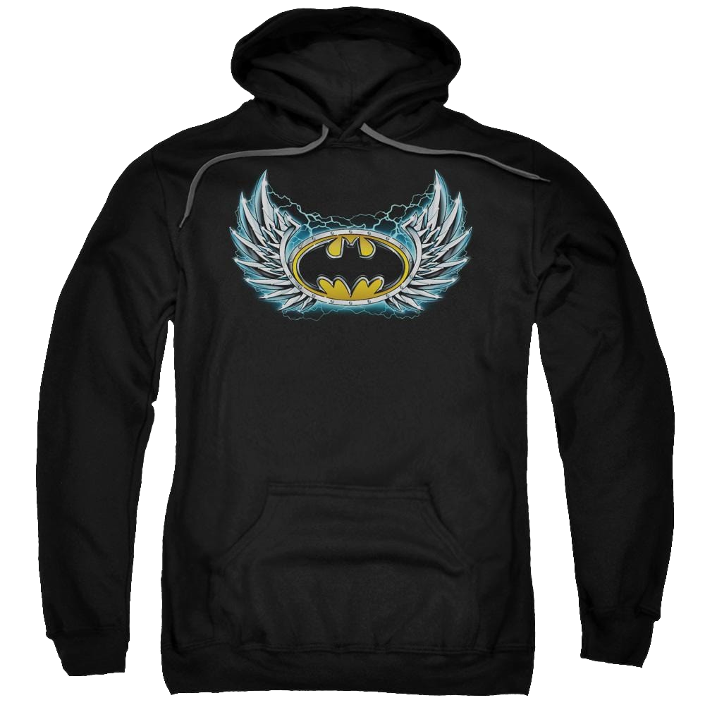 Batman Steel Wings Logo - Pullover Hoodie Pullover Hoodie Batman   