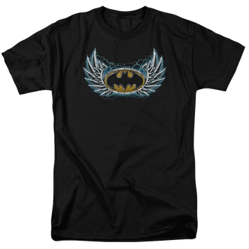 Batman Steel Wings Logo - Men's Regular Fit T-Shirt Men's Regular Fit T-Shirt Batman   
