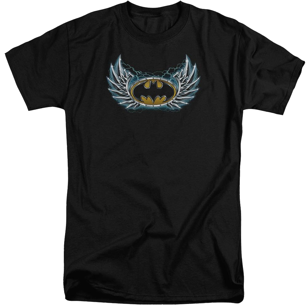 Batman Steel Wings Logo - Men's Tall Fit T-Shirt Men's Tall Fit T-Shirt Batman   