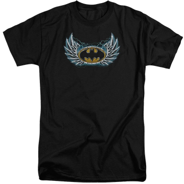 Batman Steel Wings Logo - Men's Tall Fit T-Shirt Men's Tall Fit T-Shirt Batman   