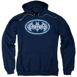 Batman Cyber Bat Shield - Pullover Hoodie Pullover Hoodie Batman   