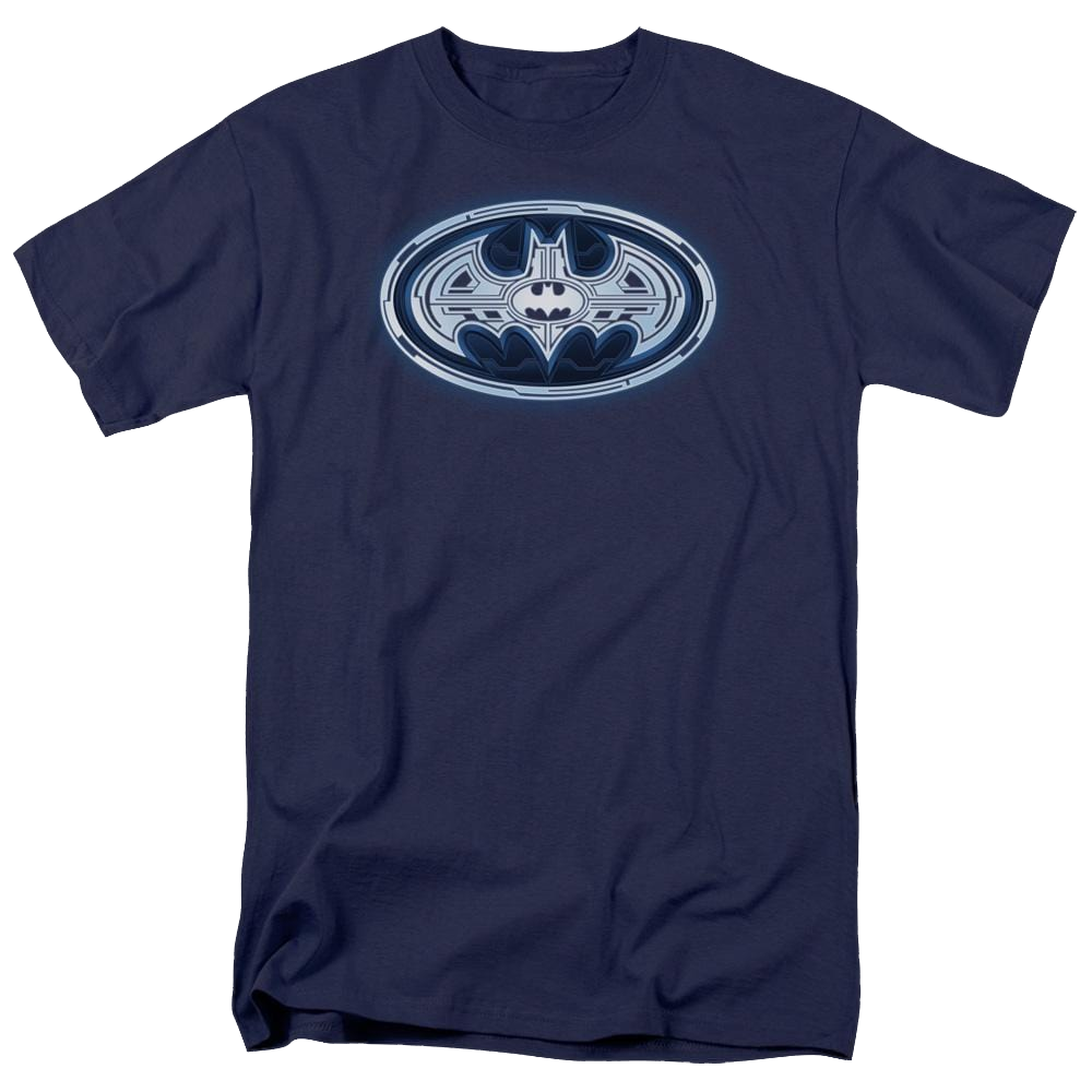 Batman Cyber Bat Shield - Men's Regular Fit T-Shirt Men's Regular Fit T-Shirt Batman   