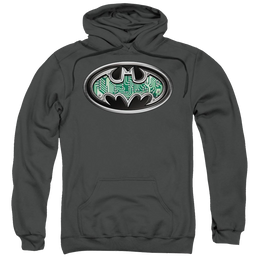 Batman Circuitry Shield - Pullover Hoodie Pullover Hoodie Batman   