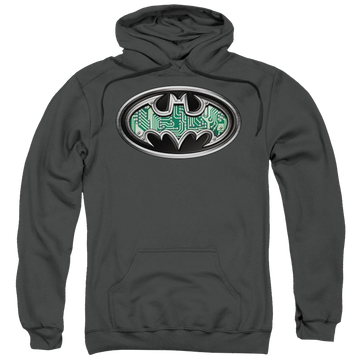 Batman Circuitry Shield - Pullover Hoodie Pullover Hoodie Batman   