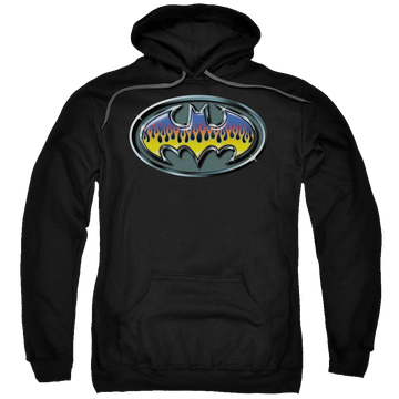 Batman Hot Rod Shield - Pullover Hoodie Pullover Hoodie Batman   